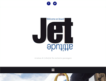 Tablet Screenshot of jetattitudebook.com